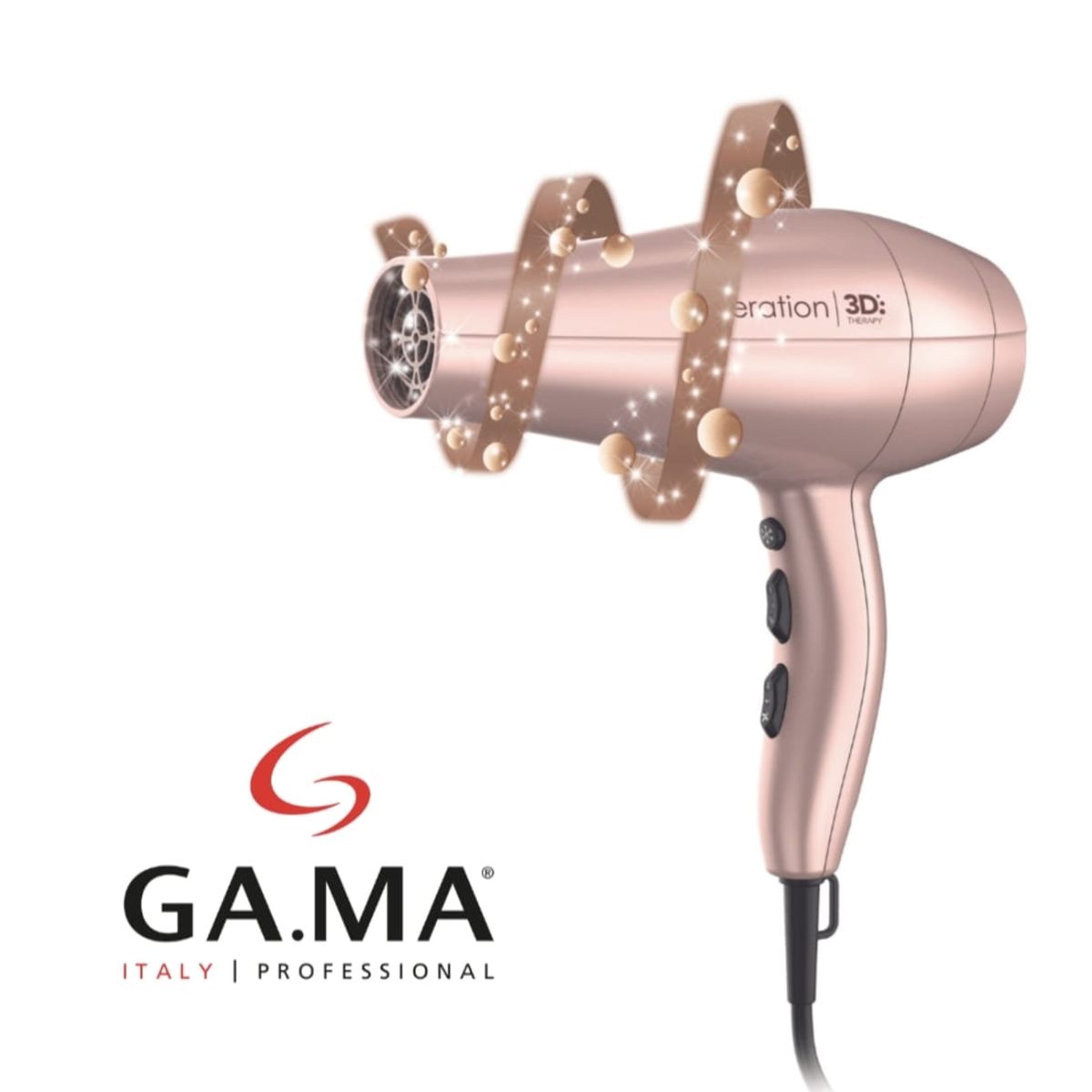 GAMA - Secadora de Cabello Profesional Gama Keration Diva 3D