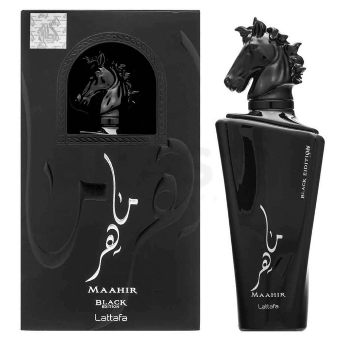 LATTAFA - Maahir Black Lattafa EDP 100 ml Hombre