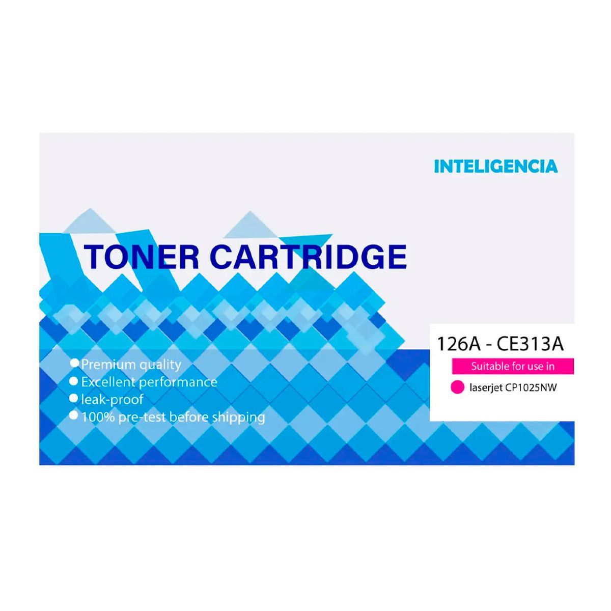 UNIVERSAL STUDIOS - Toner Hp Ce313A 126A LJ Cp1025 Magenta 1000Pg compatible