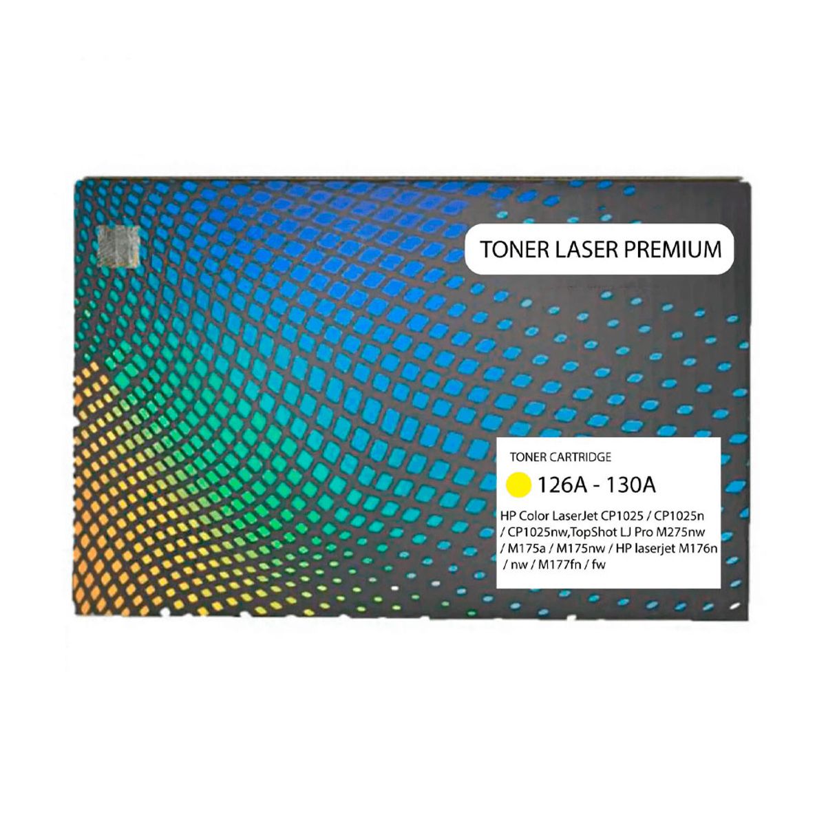 UNIVERSAL STUDIOS - Toner Hp Ce312A 126A LJ Cp1025 Yellow 1000Pg compatible