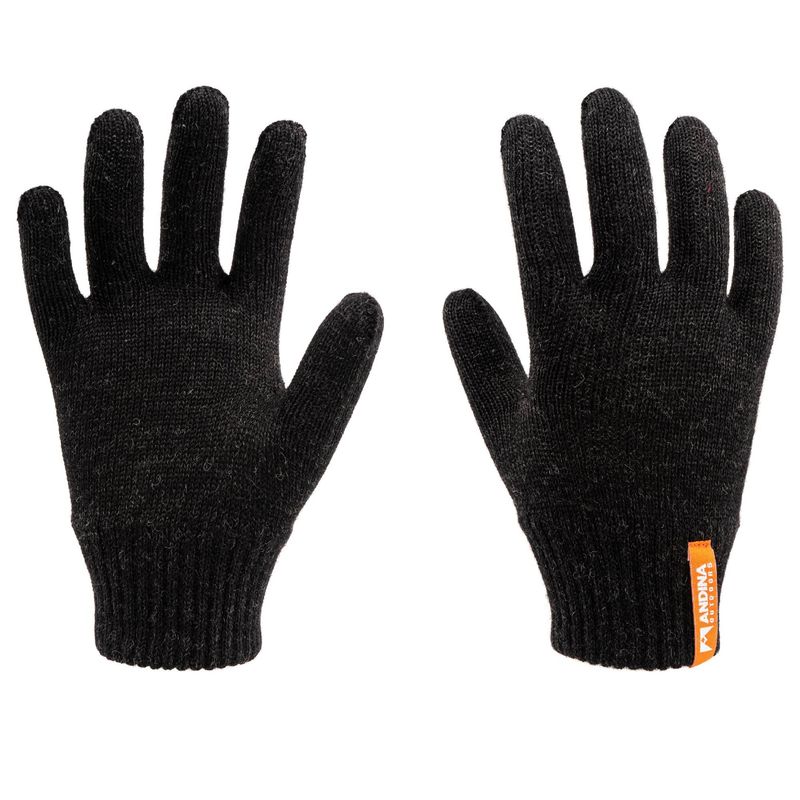 SILVERA NANOTECH - Guantes térmicos de alpaca lana merino sin costuras trekking running