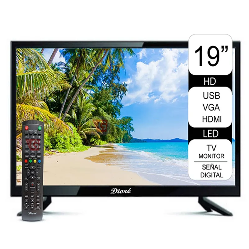 DIORE - Televisor Dioré DS19D LED Monitor 19 pulgadas Digital HD.