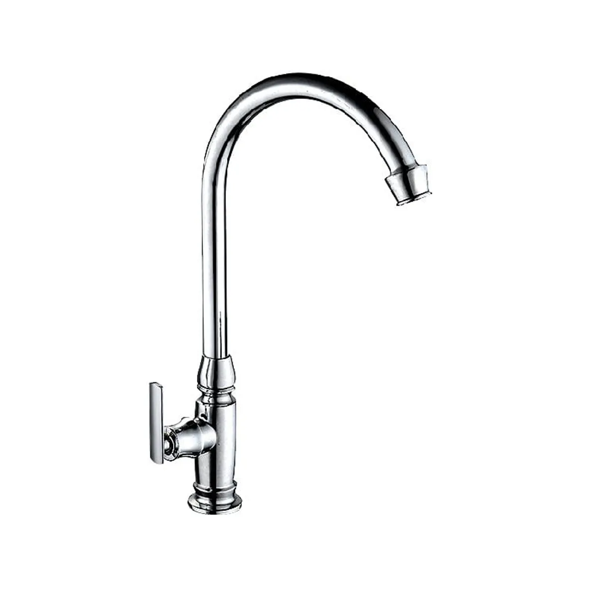 GENERICO - Llave Ganso Para Cocina en Bronce Cromado