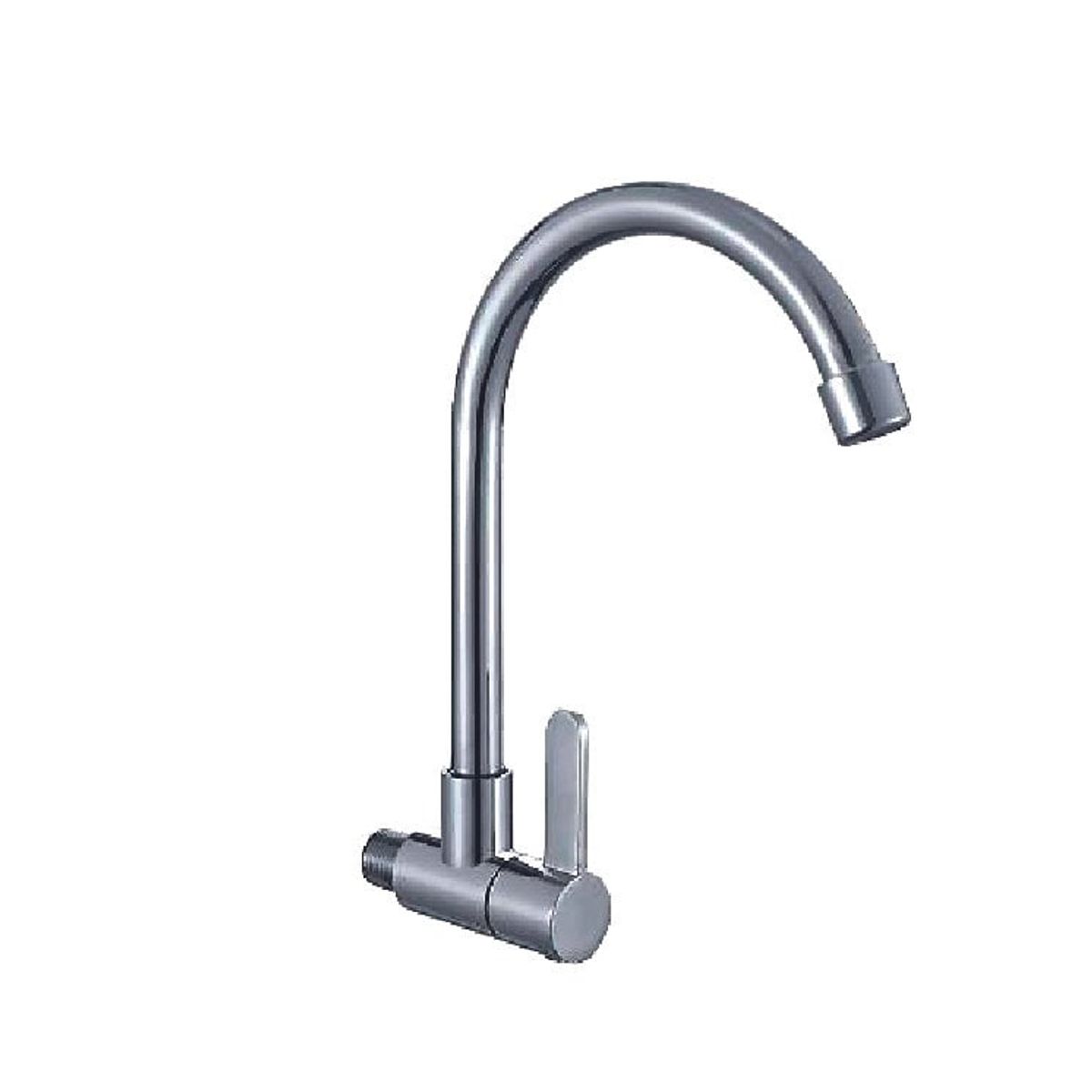 GENERICO - Llave Ganso Para Cocina en Bronce Cromado