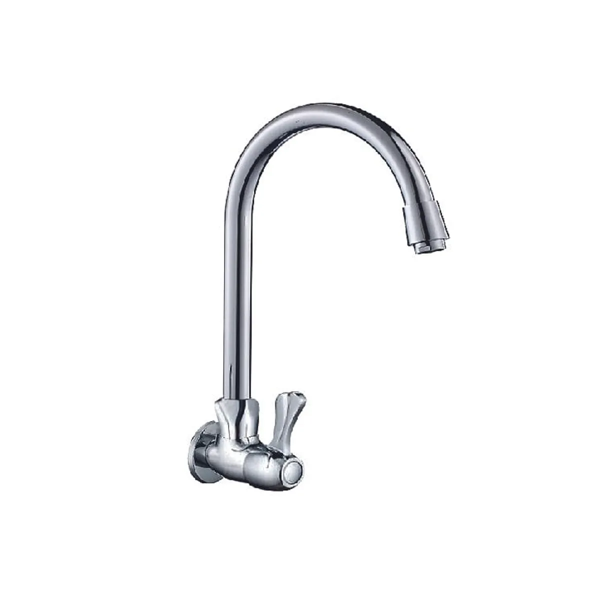 GENERICO - Llave Ganso Para Cocina en Bronce Cromado