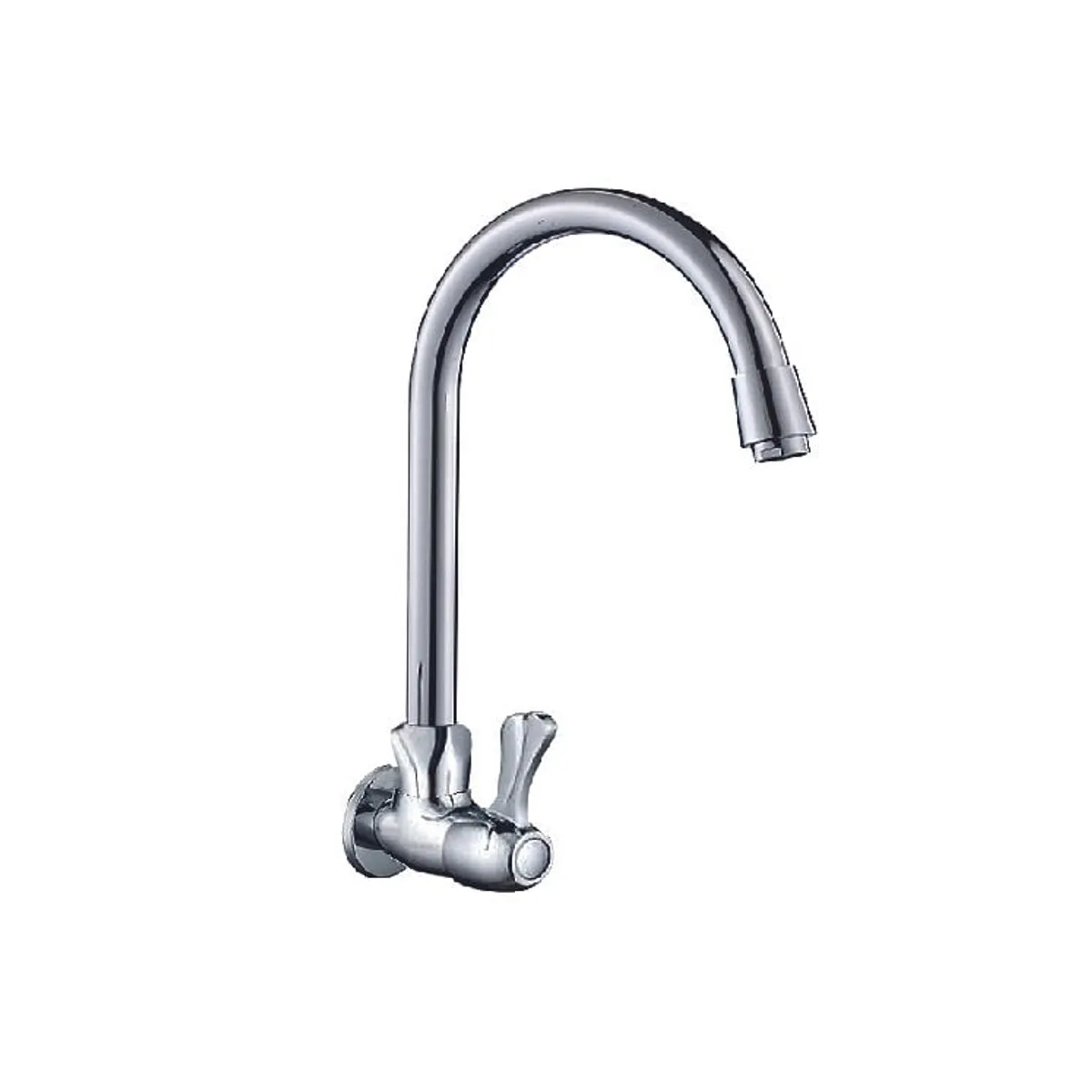 GENERICO - Llave Ganso Para Cocina en Bronce Cromado