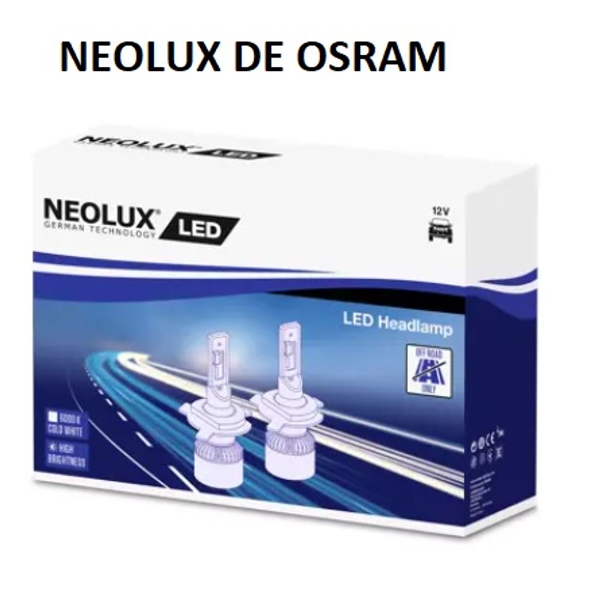 OSRAM - Foco Led H4 NEOLUX DE OSRAM