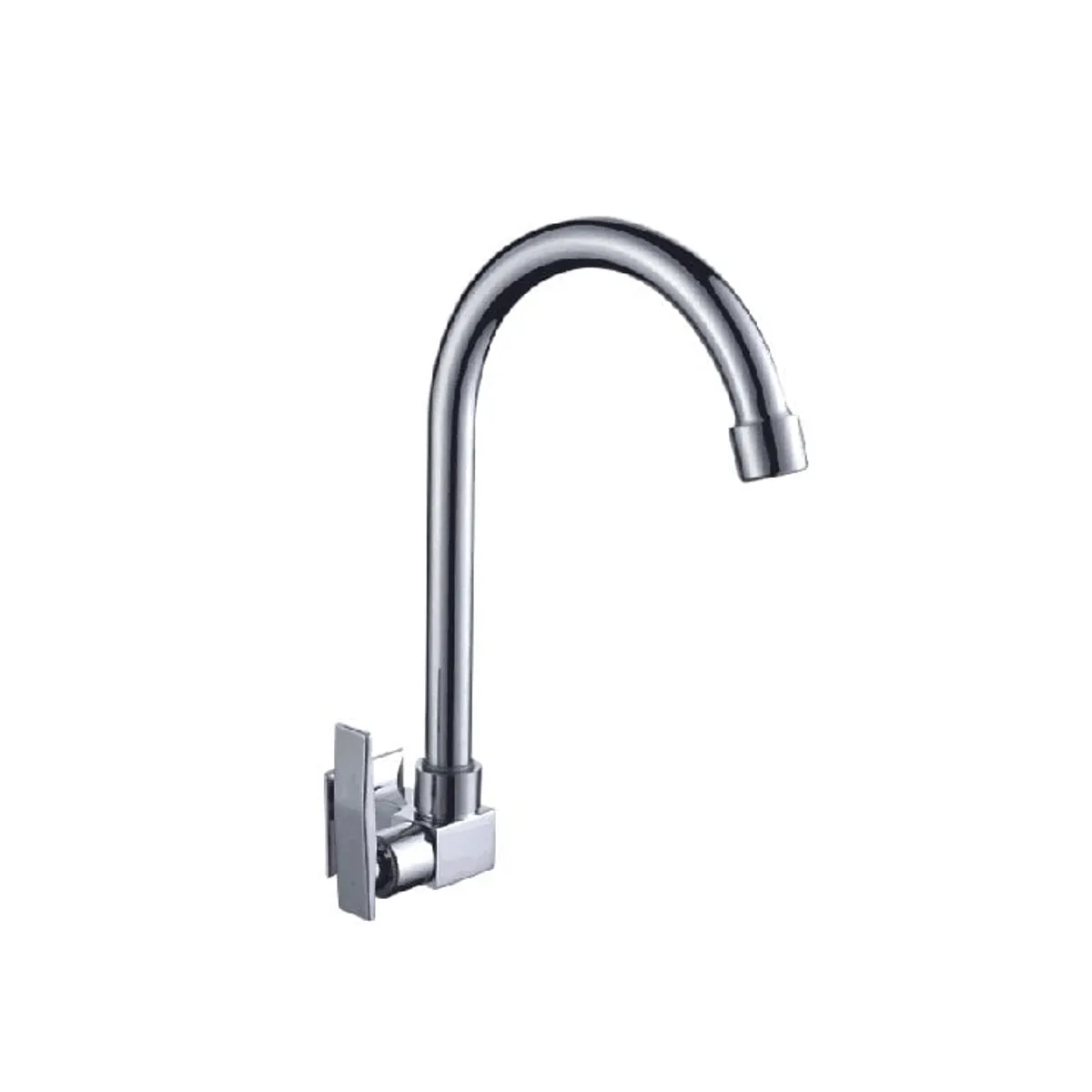 XM - Llave Ganso Para Cocina en Bronce Cromado