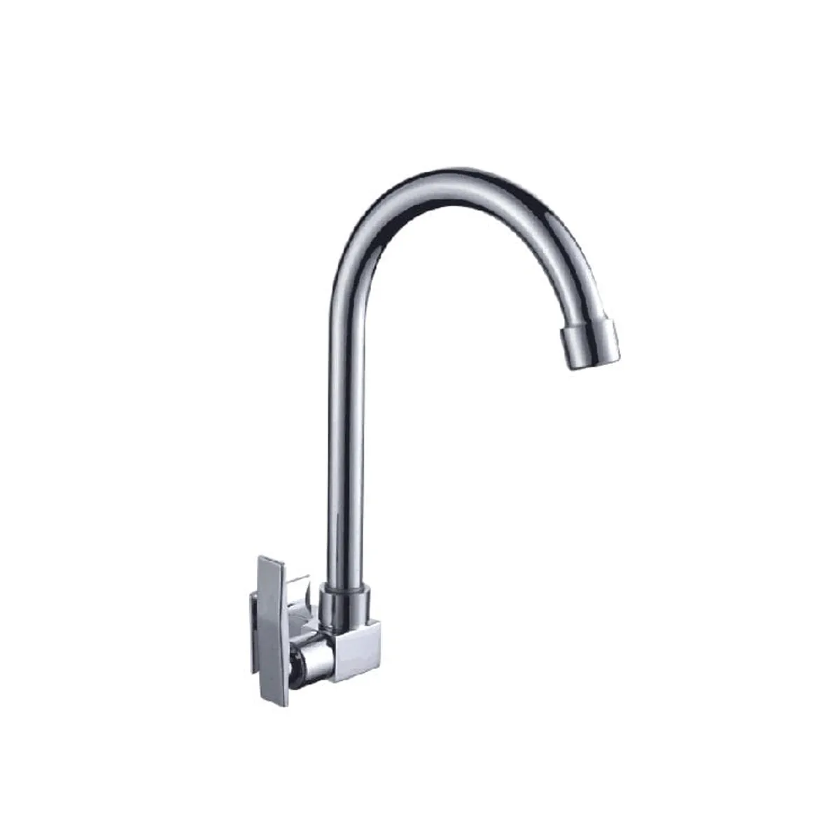 XM - Llave Ganso Para Cocina en Bronce Cromado