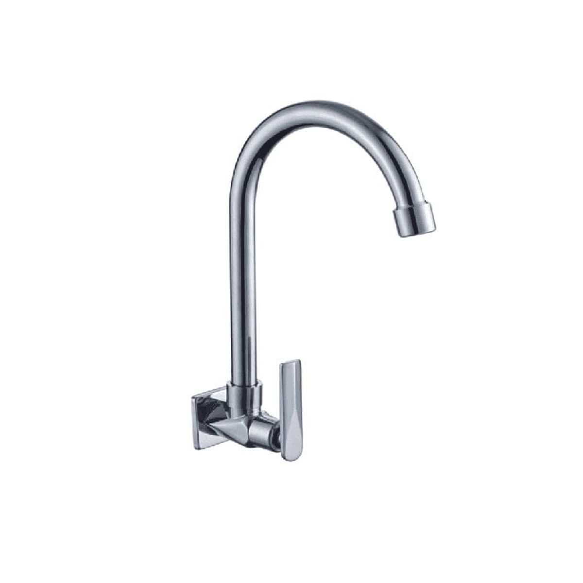 GENERICO - Llave Ganso Para Cocina en Bronce Cromado