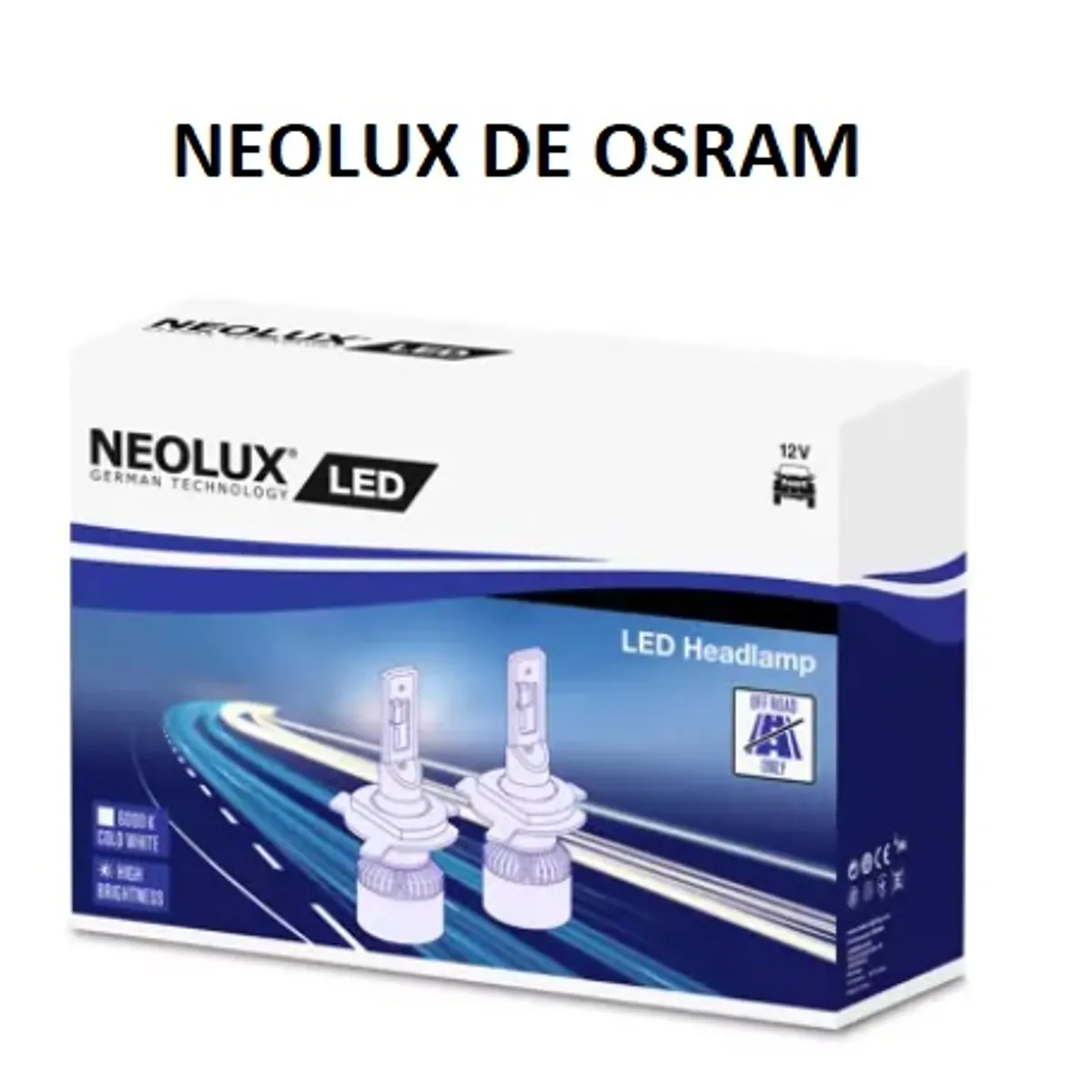 OSRAM - Foco Led H7 NEOLUX DE OSRAM