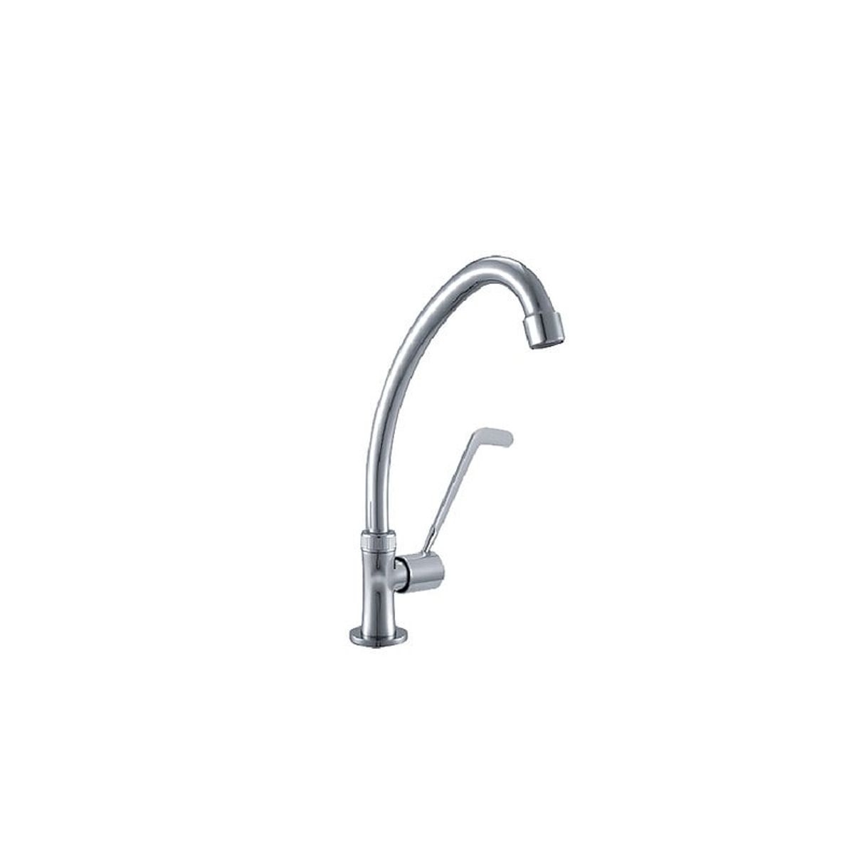 GENERICO - Llave Ganso Para Cocina en Acero Cromado