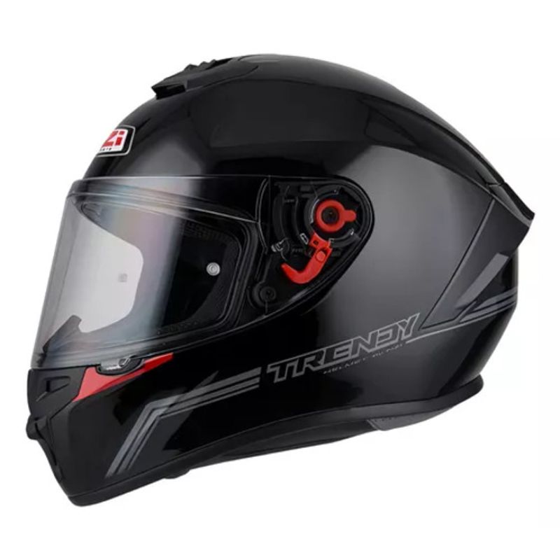 GENERICO - CASCO NZI COLOR NEGRO TALLA ¨L¨ V TRANSPARENTE CERTIFICADO