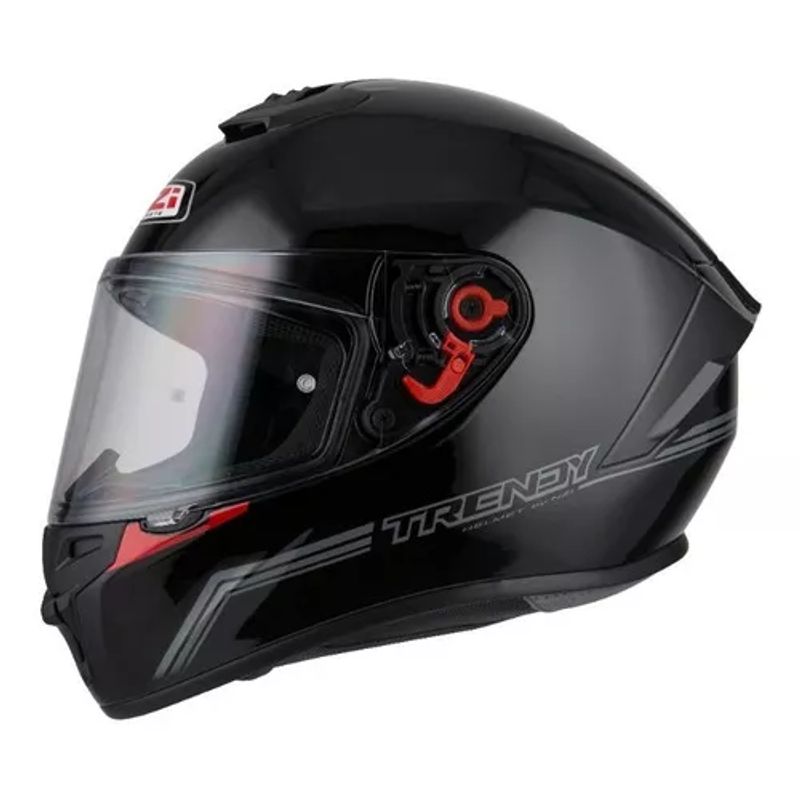 GENERICO - CASCO NZI COLOR NEGRO TALLA ¨M¨ V TRANSPARENTE CERTIFICADO