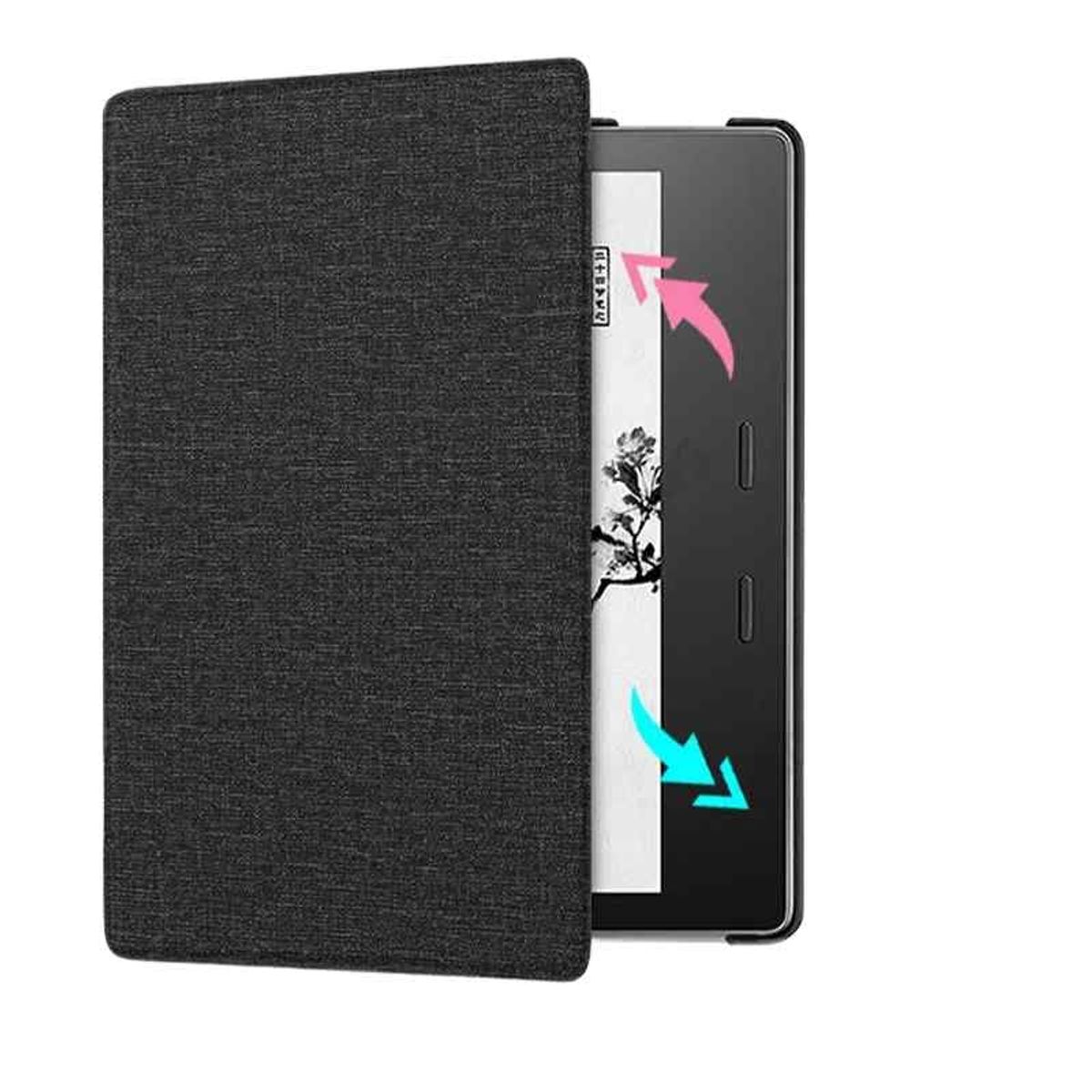 GENERICO - Funda case para amazon Kindle OASIS 7 Pulgadas 9°/10° Gen color negro