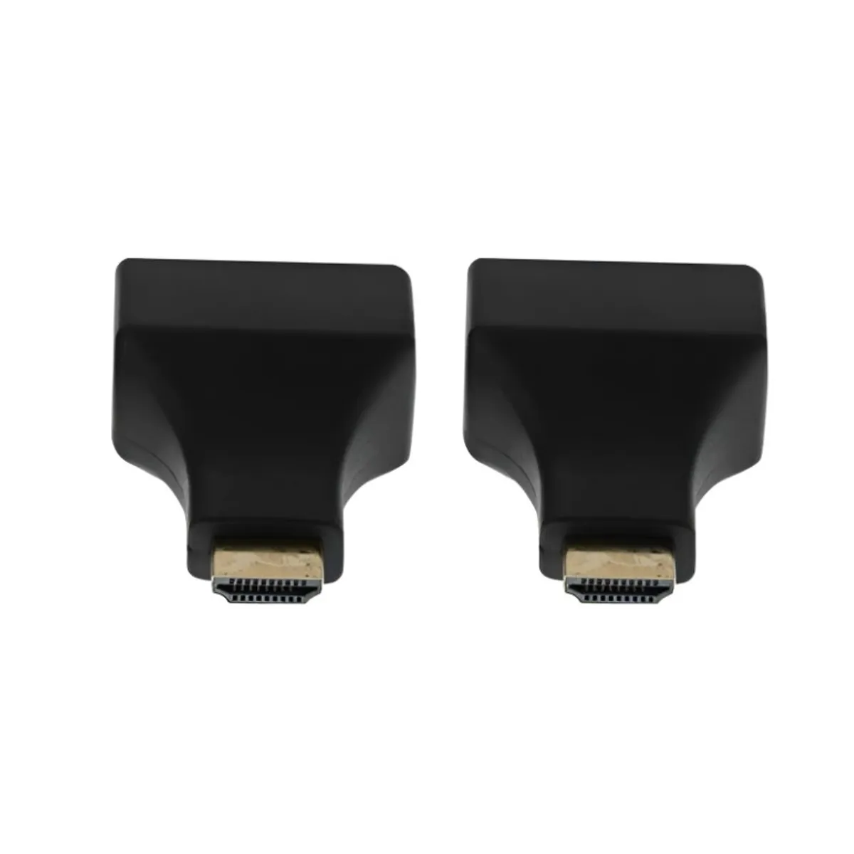 SEISA - Extensor de señal repetidor Hdmi hasta 30 m mediante cable de red Rj45