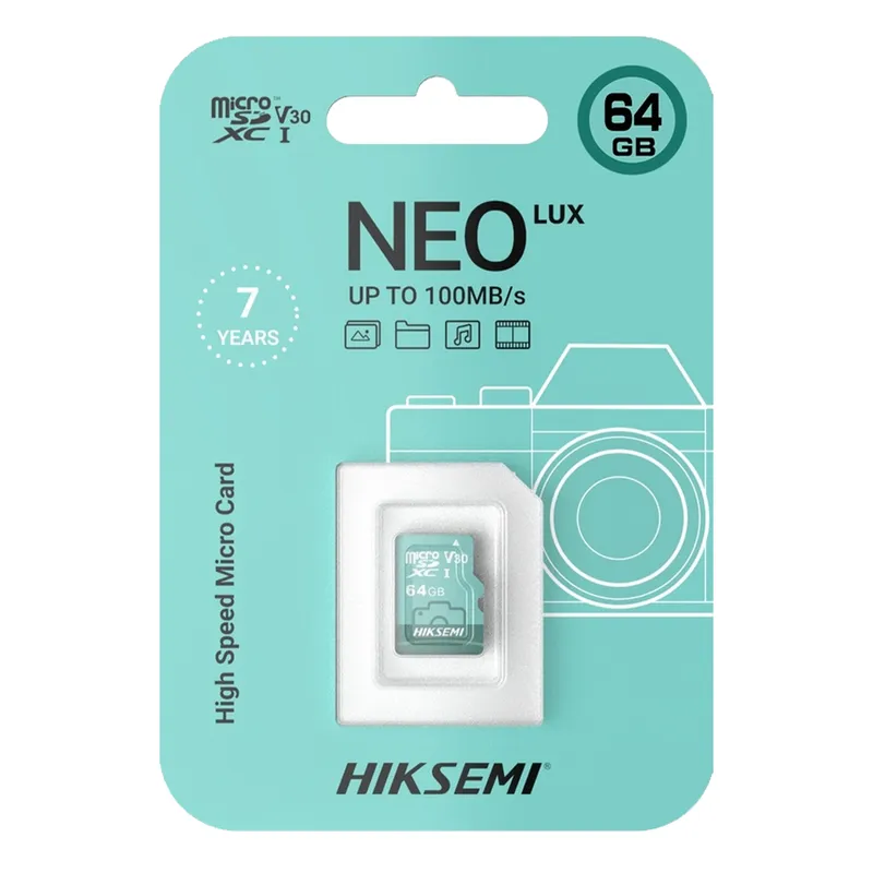 EZVIZ - MEMORIA MICRO SD 64GB HIKSEMI CLASS 10 NEO LUX