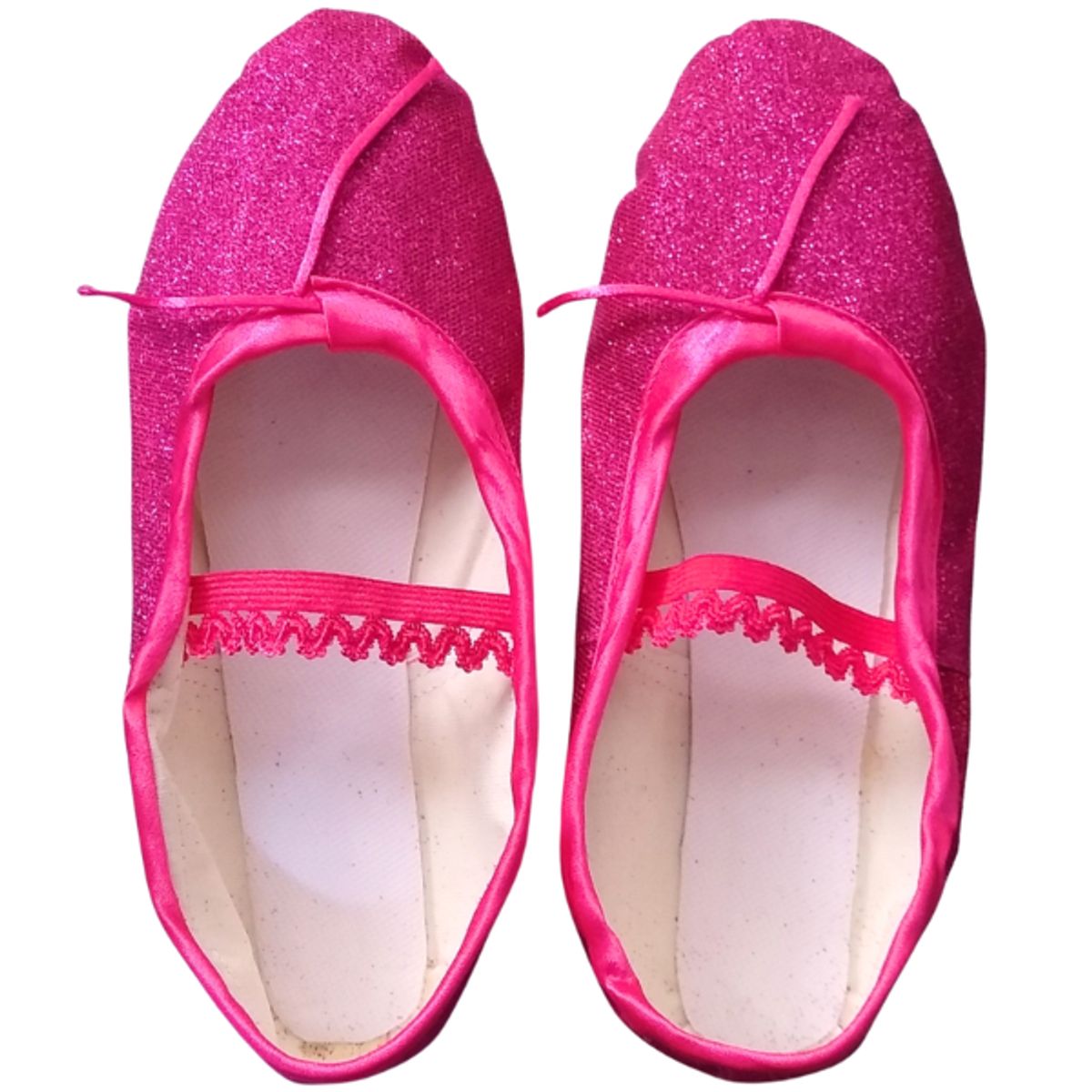 GENERICO - zapato para baile de cuerina Fuscia escarchado  - LALALA