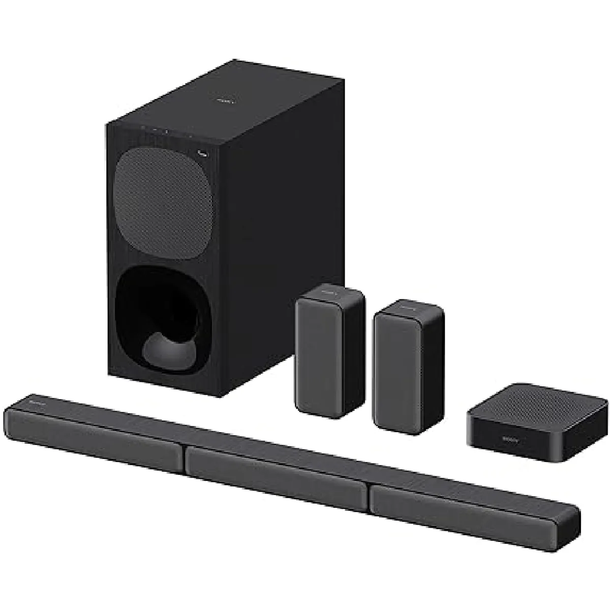 SONY - Sistema de Teatro en Casa de 5.1 canales con parlantes posteriores - HT-S40R