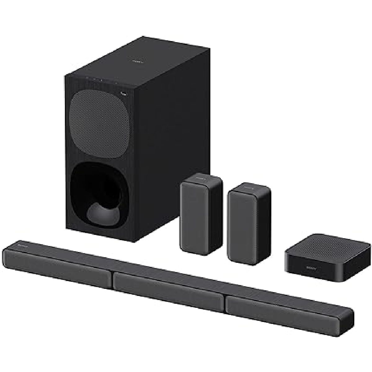 SONY - Sistema de Teatro en Casa de 5.1 canales con parlantes posteriores - HT-S40R