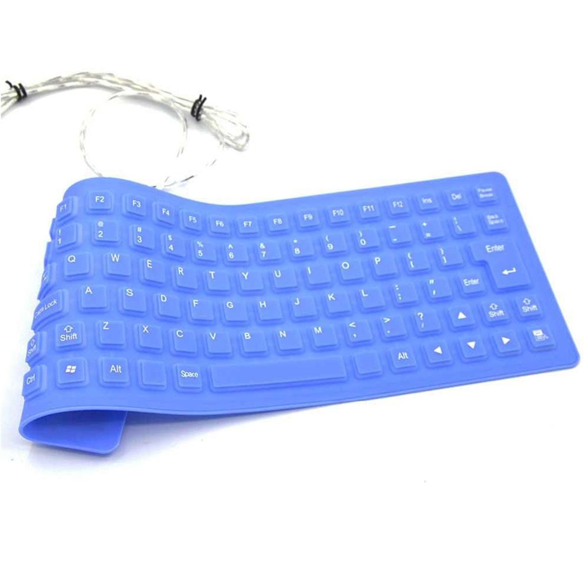 IMPORTADO MC - Teclado Flexible Siliconado WB-109 impermeable contra polvo numérico