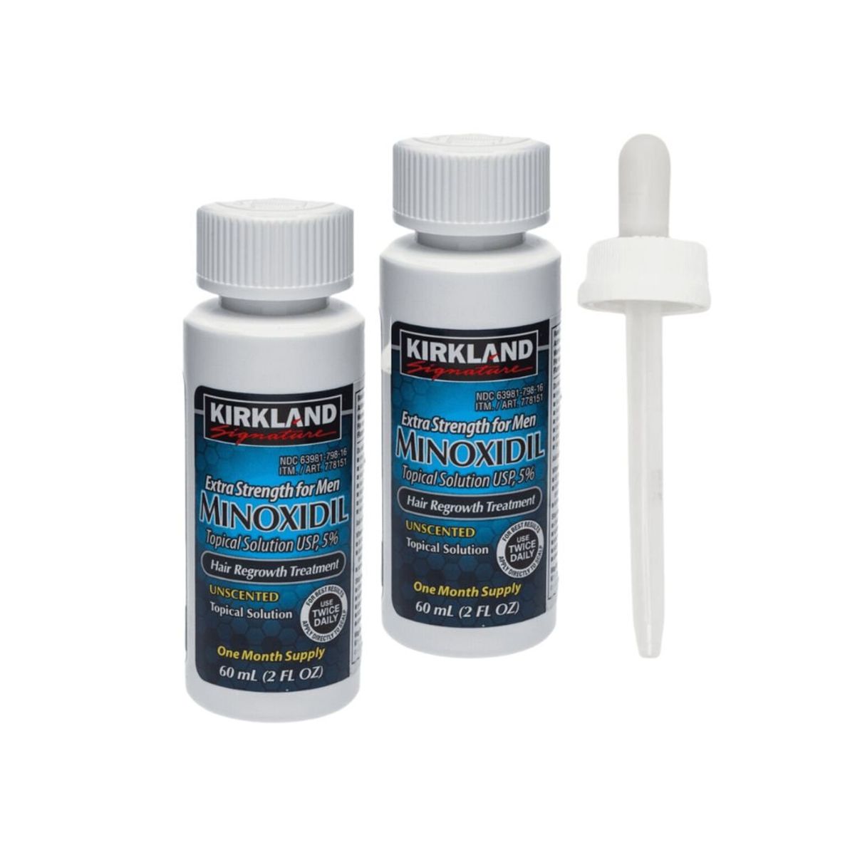 KIRKLAND - Minoxidil Kirkland - 02 frascos