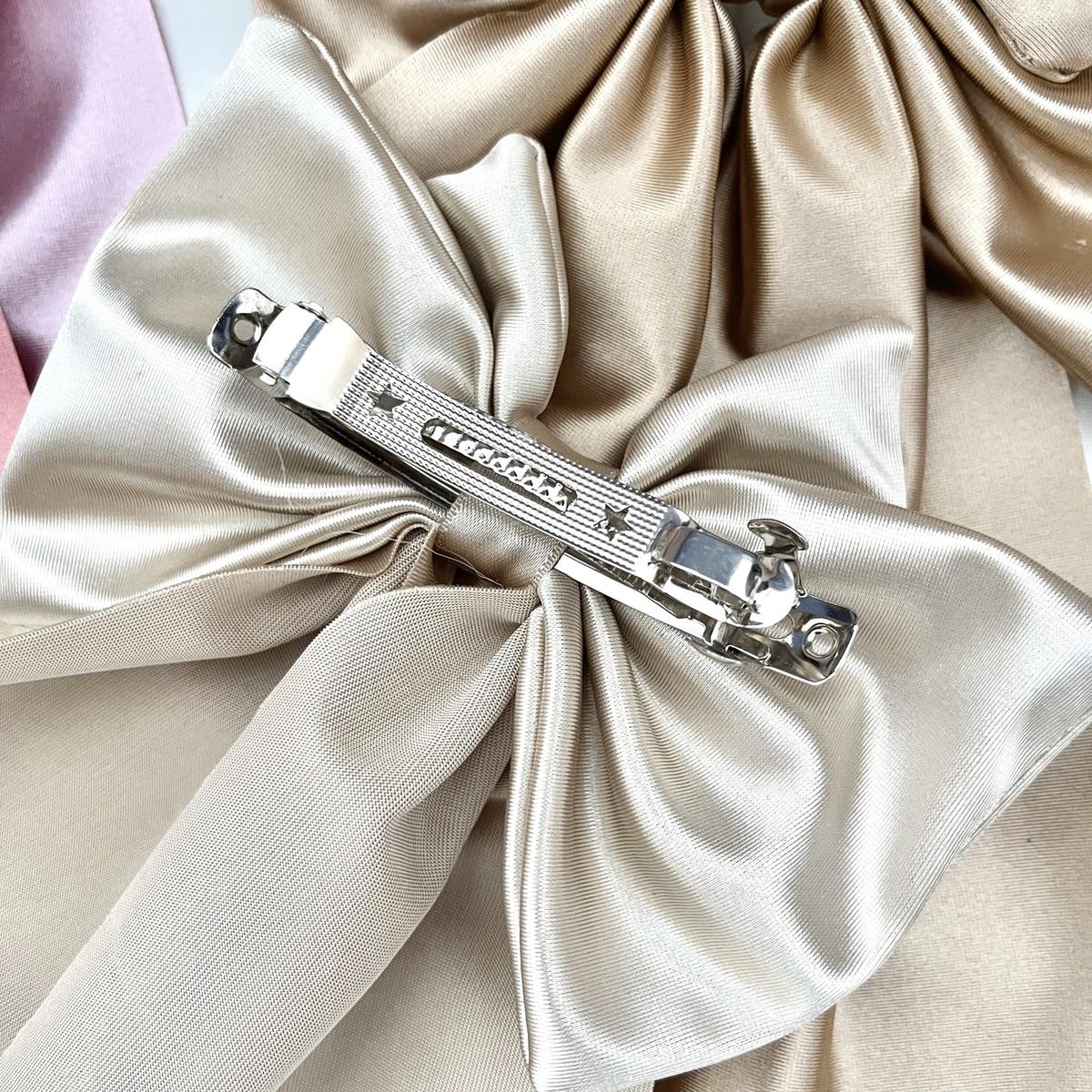 GENERICO - Lazo Coquette Cabello - Tela Satín