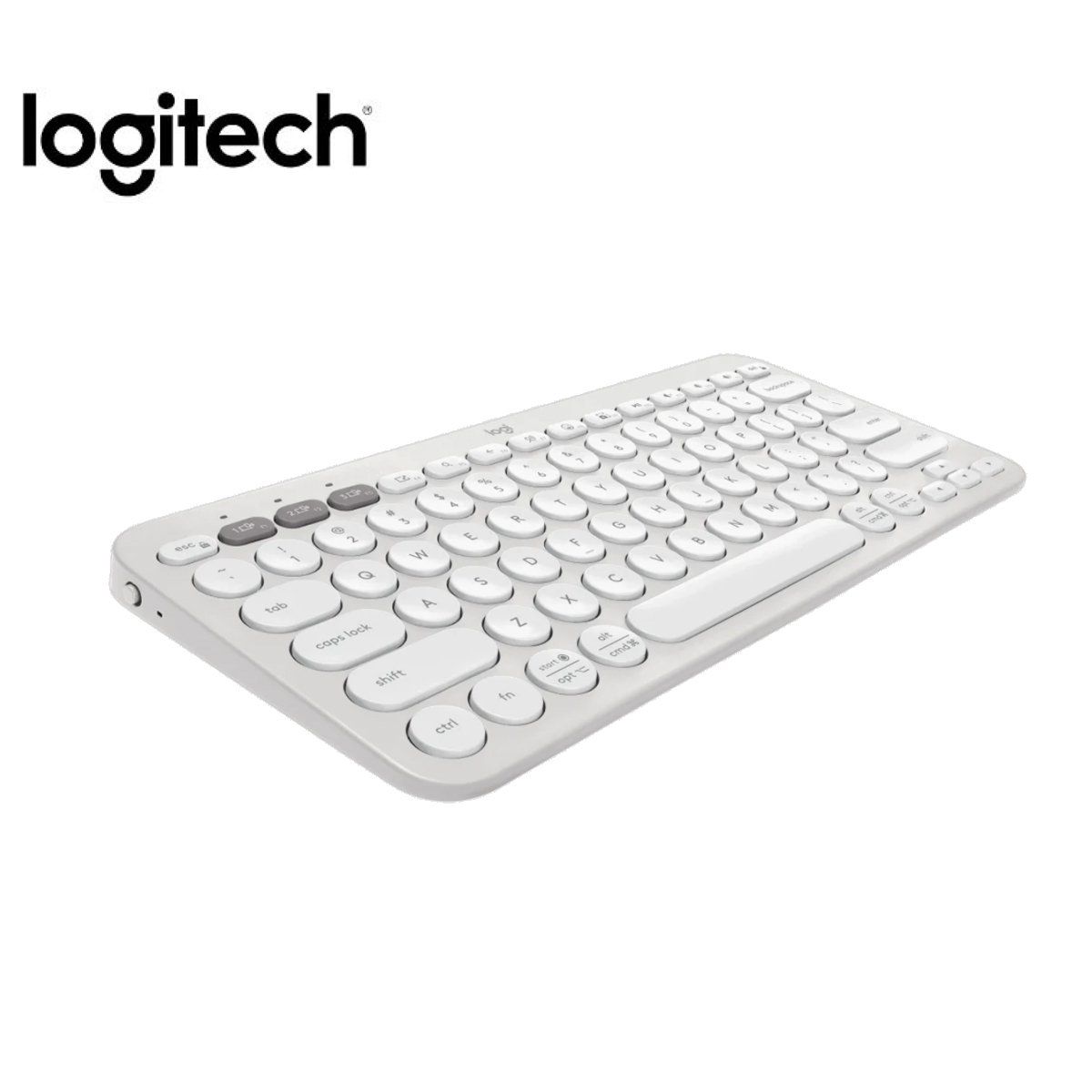 LOGITECH - Teclado Logitech Pebble 2 K380s Bluetooth/Wireless Blanco
