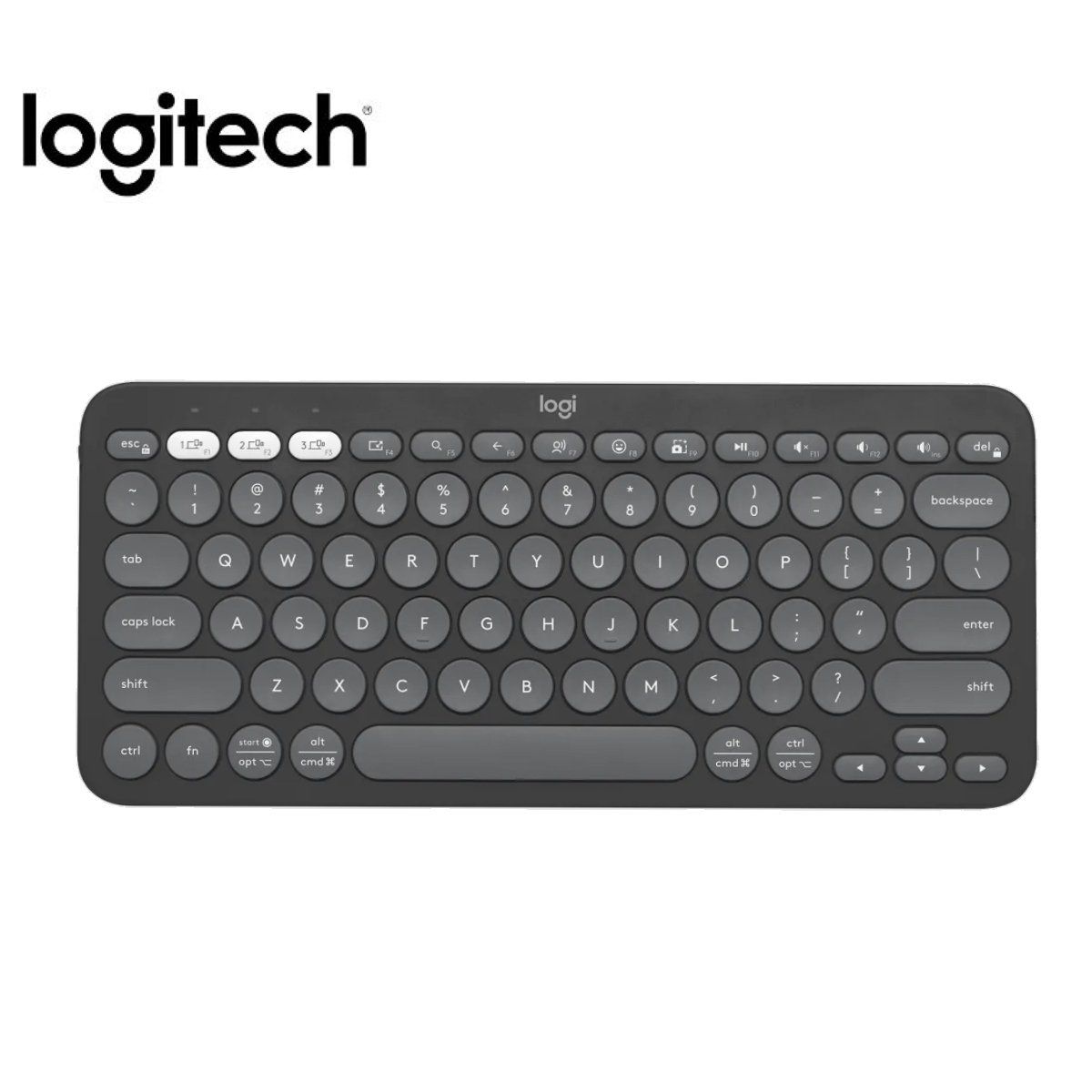 LOGITECH - Teclado Logitech Pebble 2 K380s Bluetooth/Wireless Negro