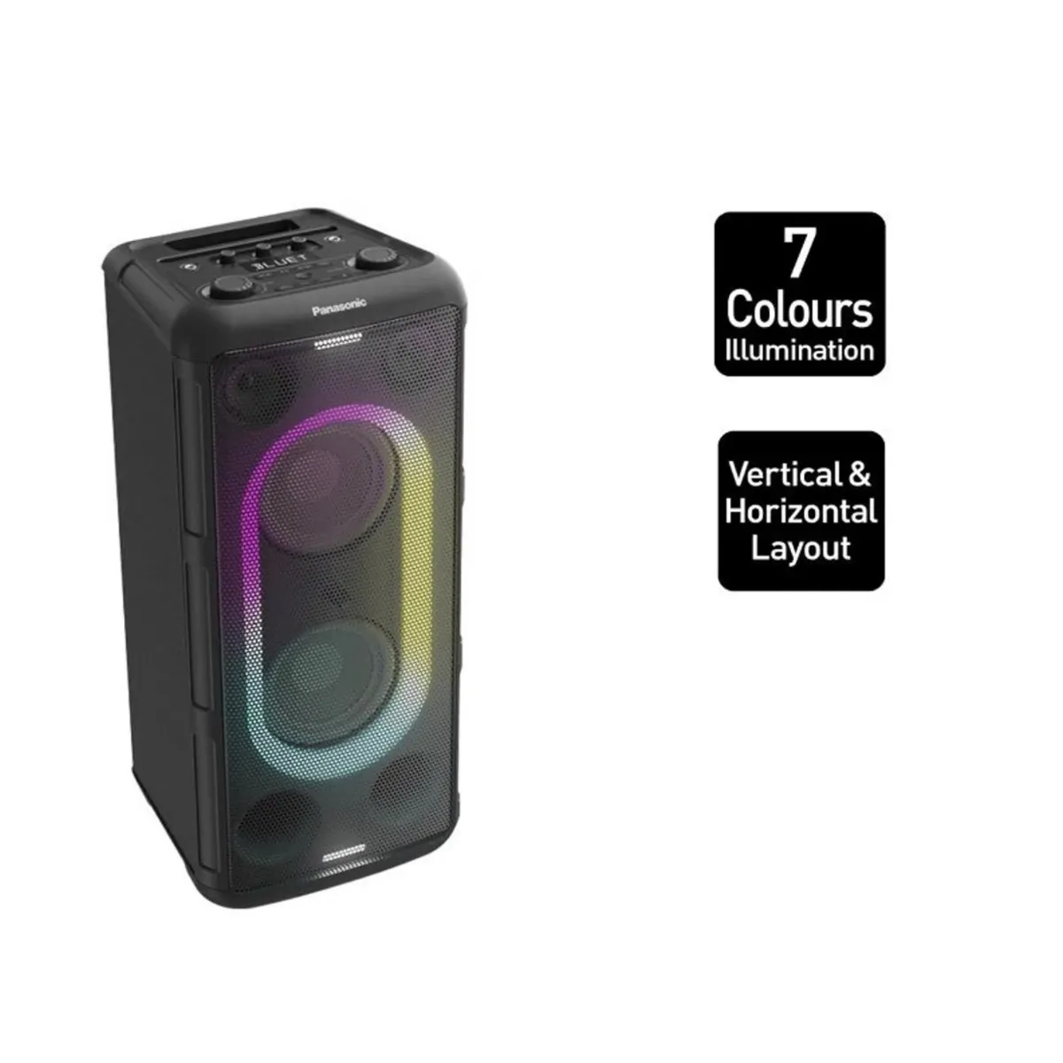 PANASONIC - EQUIPO DE SONIDO PANASONIC  SC-TMAX45   Negro