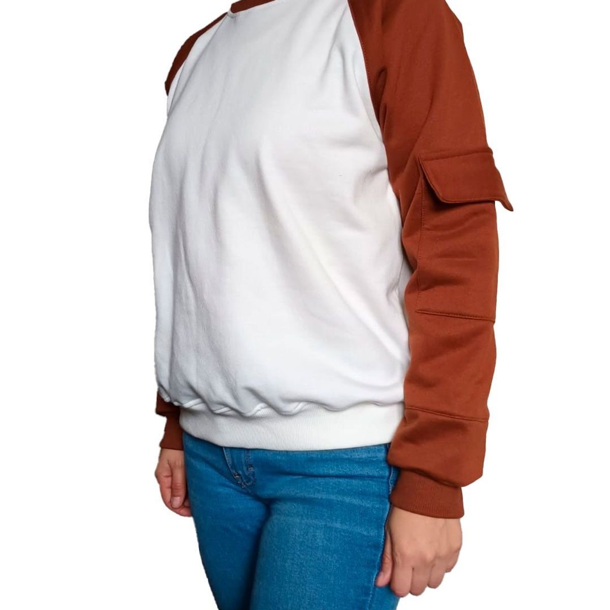 GENERICO - Polera mujer Nathalie Love It  - Marrón