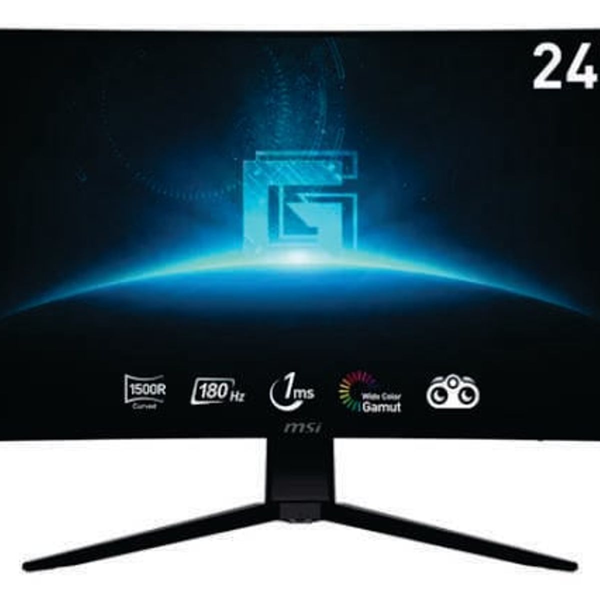 MSI - MONITOR GAMER CURVO MSI 24 G2422C FULL HD PANEL VA 180HZ 1MS MSI