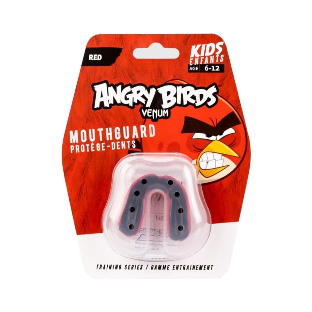 VENUM - Protector Bucal Venum Angry Birds  Para Niños Rojo