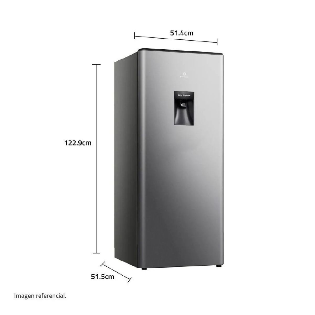 INDURAMA - Refrigeradora Indurama RI-289D Una Puerta 177L Croma