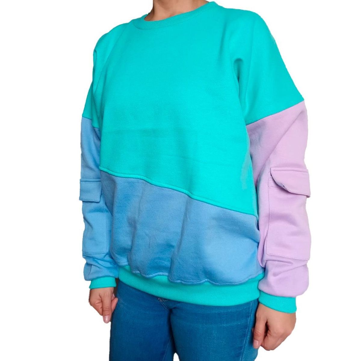 GENERICO - Polera Mujer Diseño Asimétrico - Nathalie Love It  - Multicolor