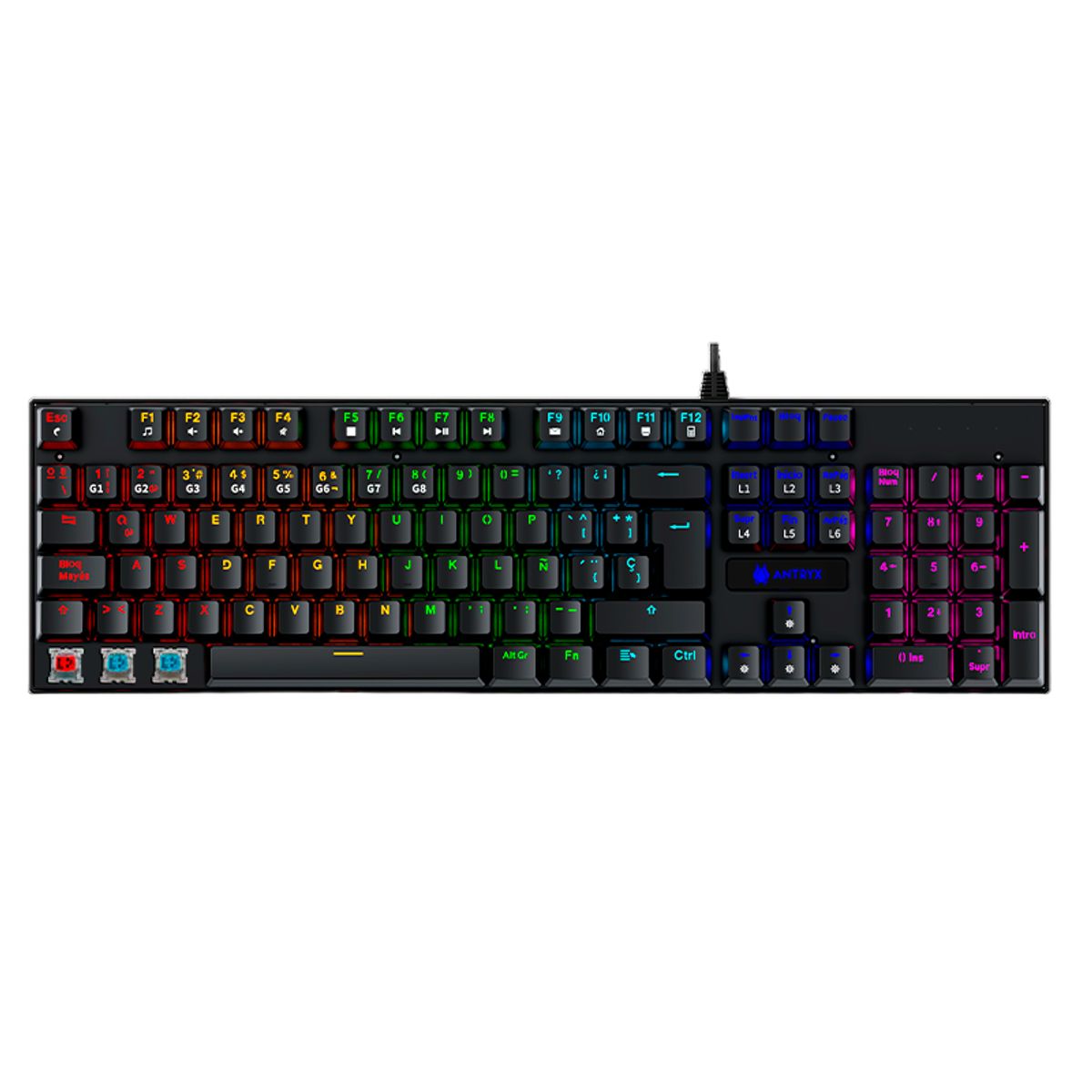 ANTRYX - Combo Gaming Antryx Teclado Mecánico + Mouse GC-3100