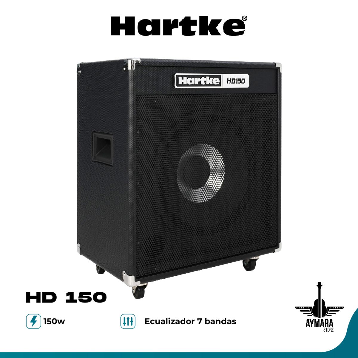 HARTKE - Amplificador para bajo Hartke HD150