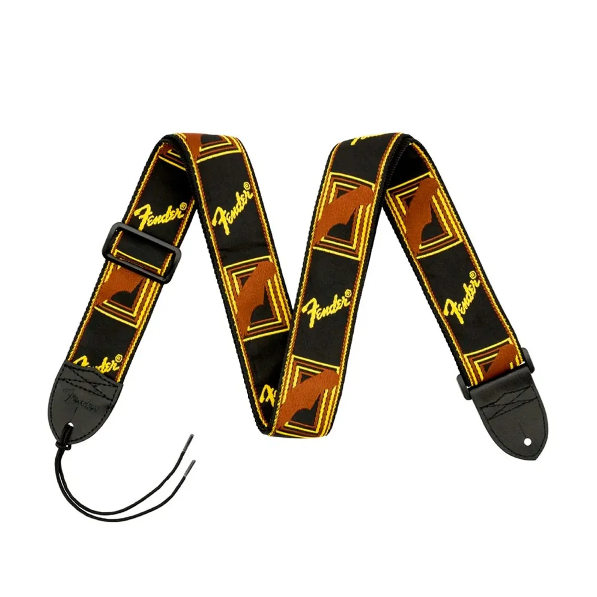 GENERICO - Correa Generica para Guitarra Negra Fender FS-002 BK