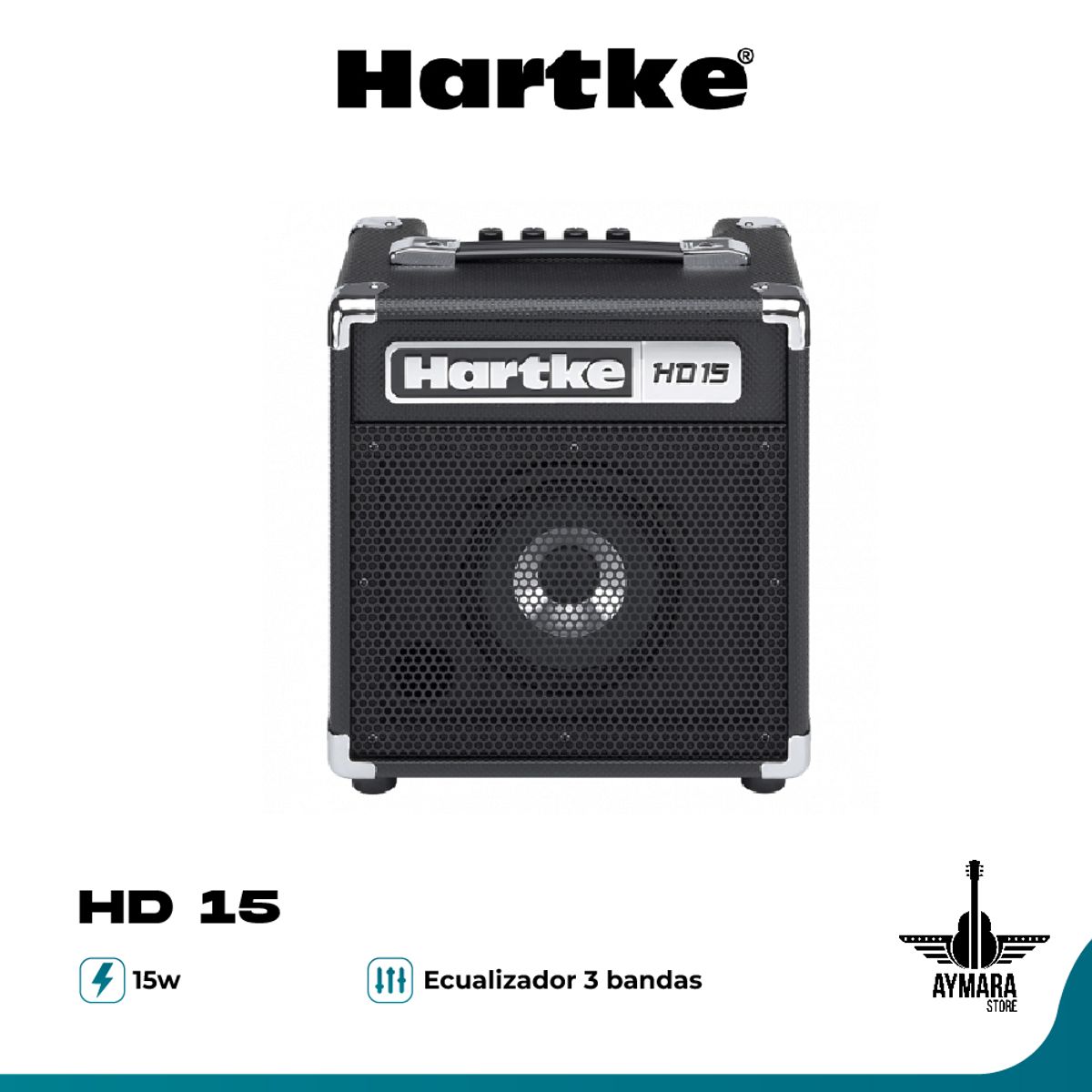 HARTKE - Amplificador para bajo Hartke HD15