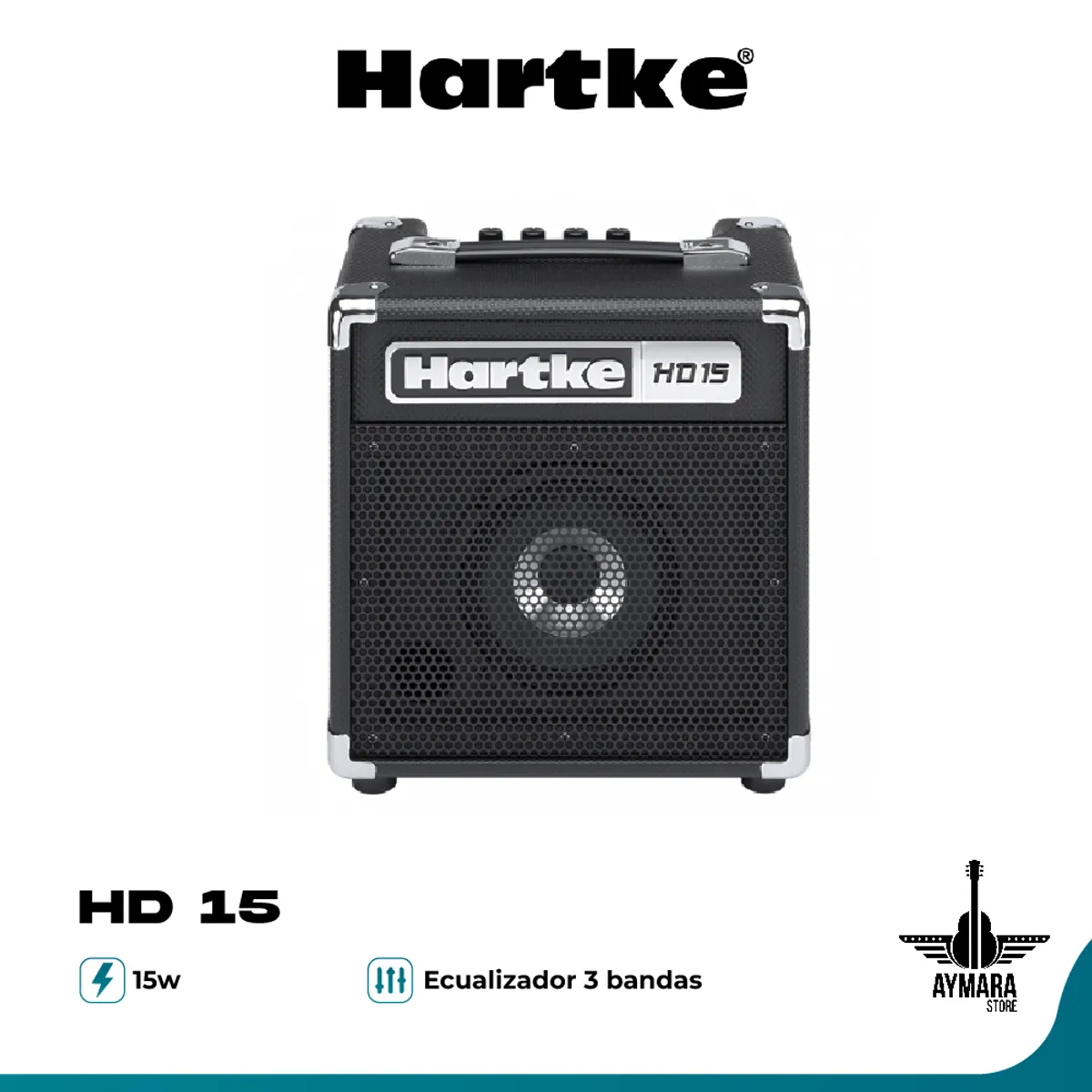 HARTKE - Amplificador para bajo Hartke HD15