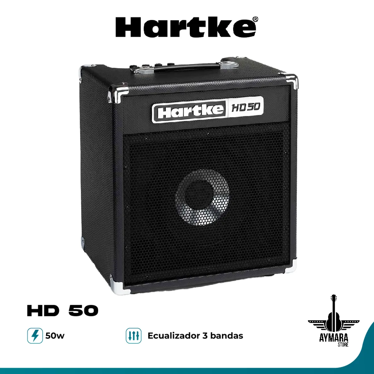 HARTKE - Amplificador para bajo Hartke HD50