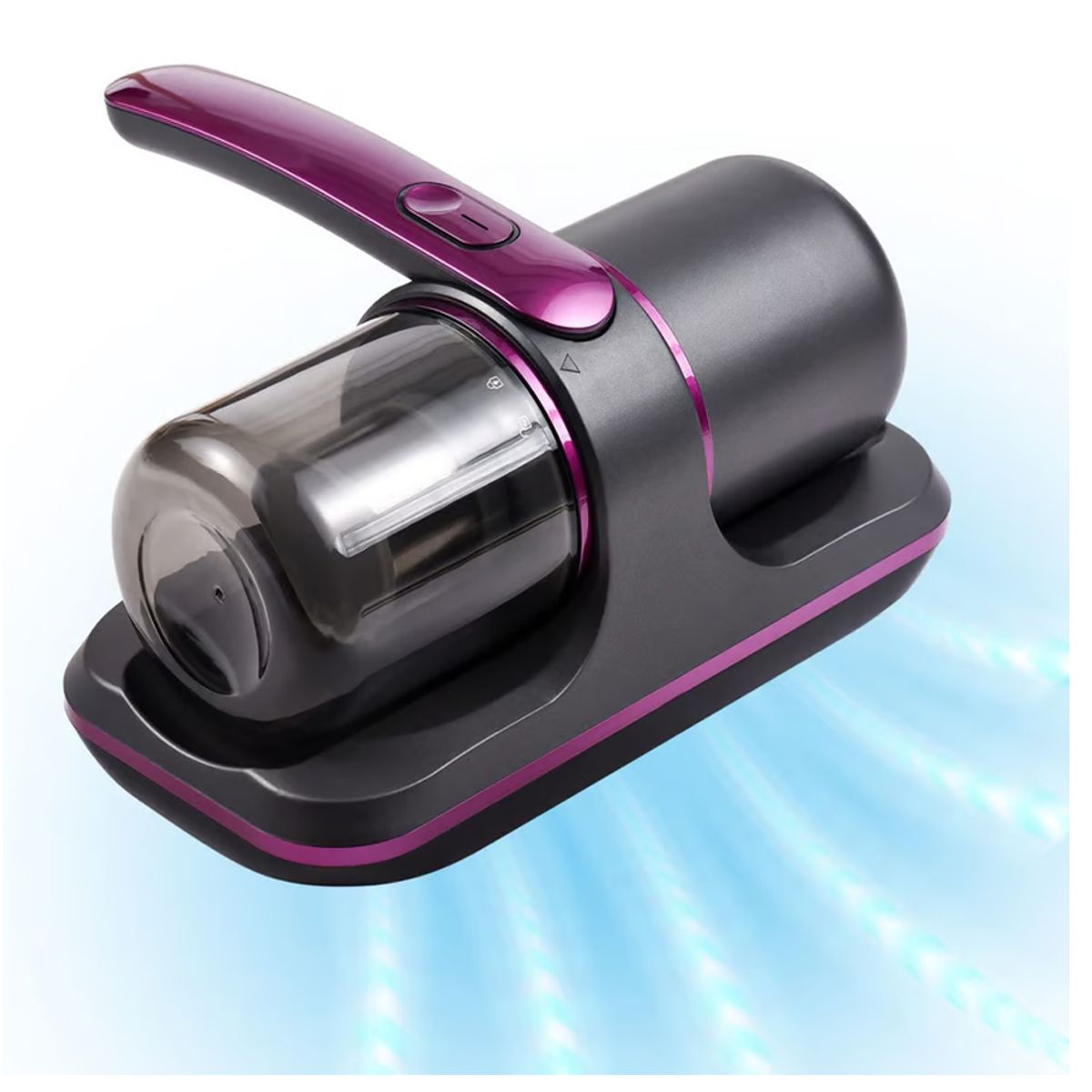 GENERICO - Aspiradora inalámbrica de mano anti ácaros con luz led uv