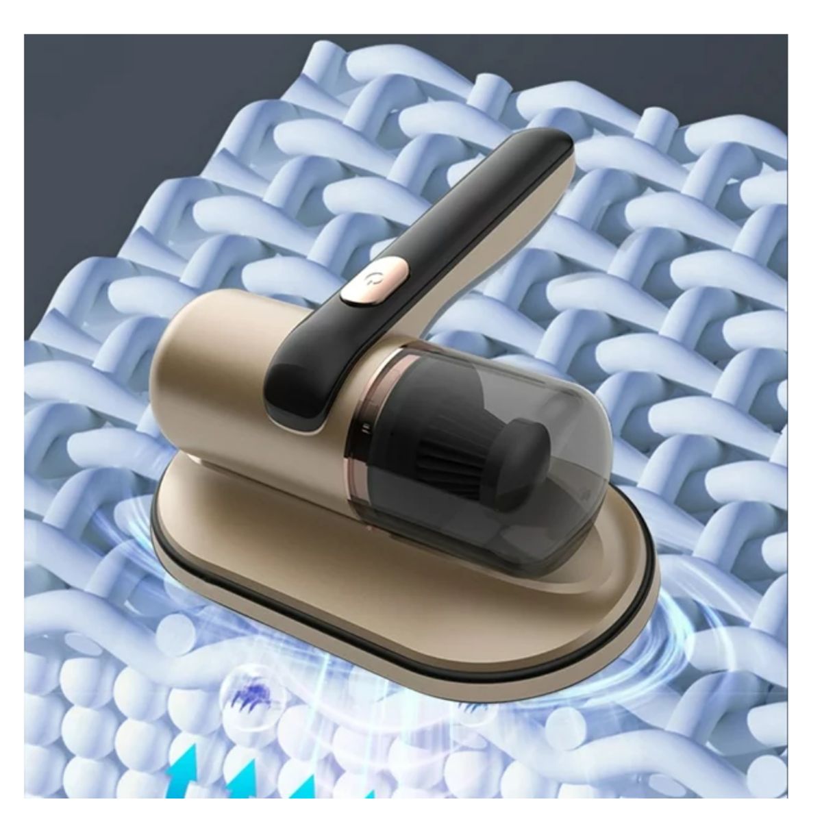 GENERICO - Aspiradora inalámbrica de Mano Anti Acaros Con Luz UV Limpia Colchon