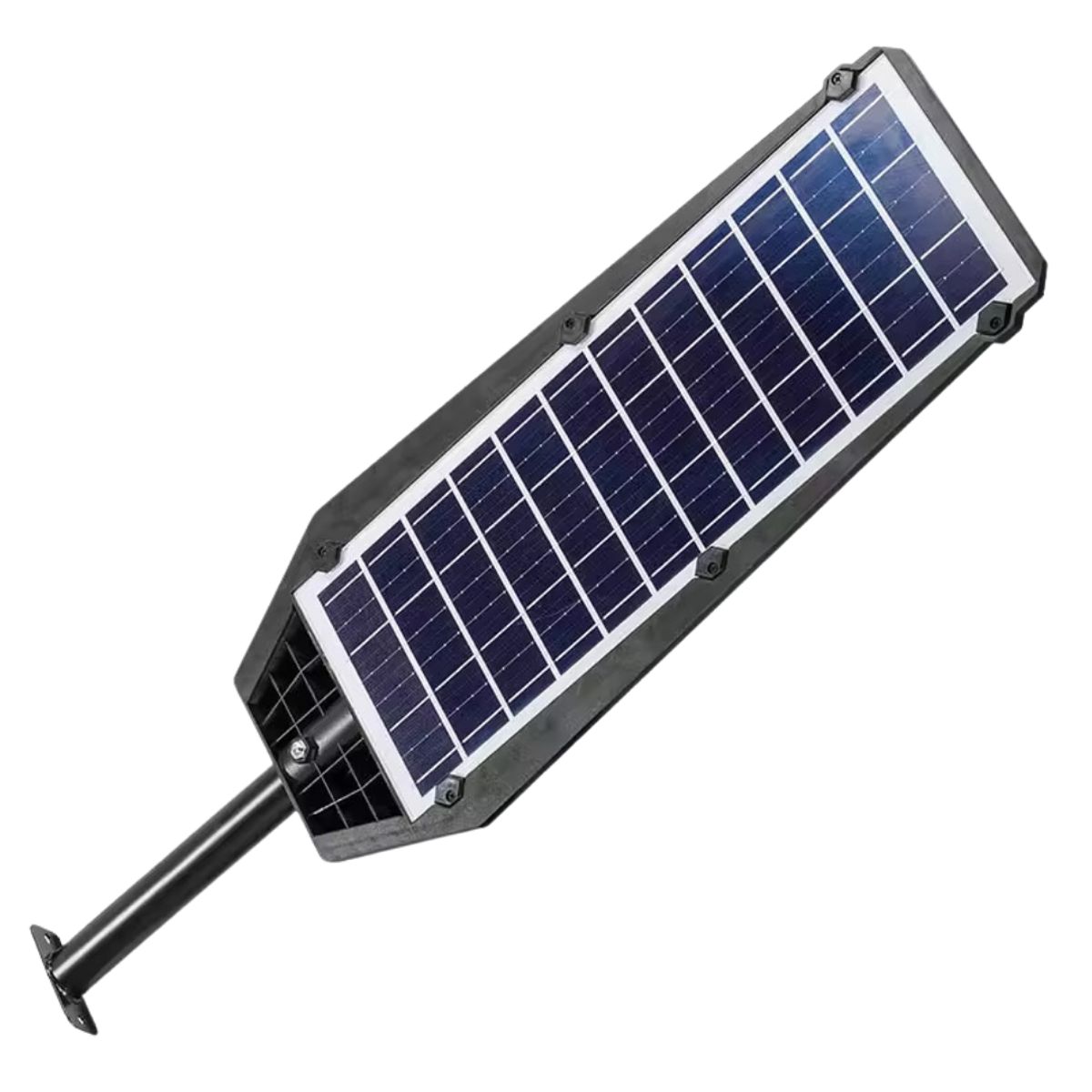 GENERICO - Reflector Farola 200w con Panel Solar Recargable + Control Remoto