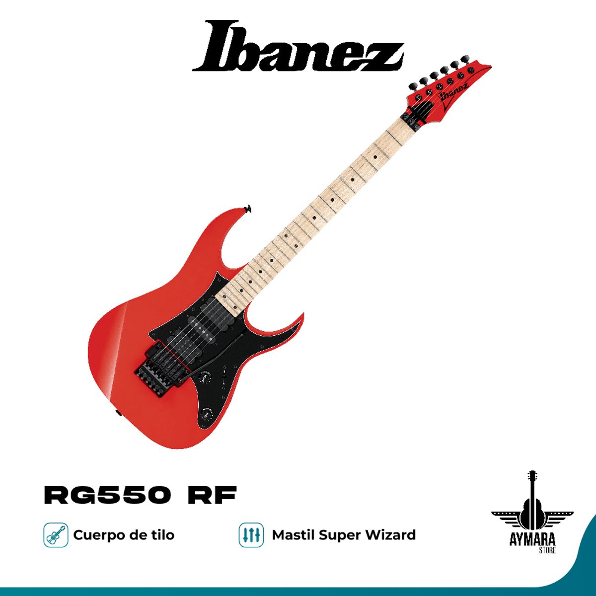 IBANEZ - Guitarra eléctrica Ibanez RG550 RF