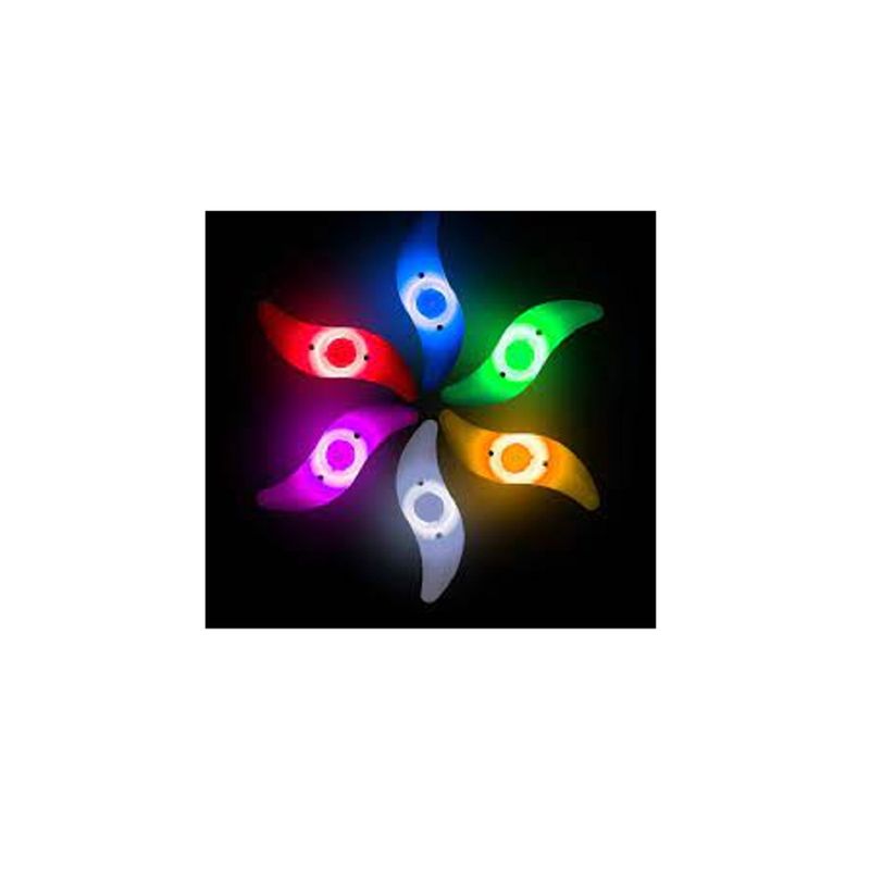 GENERICO - LUZ PARA INSTALAR EN LOS RADIOS DE LA BICICLETA 3 MODOS