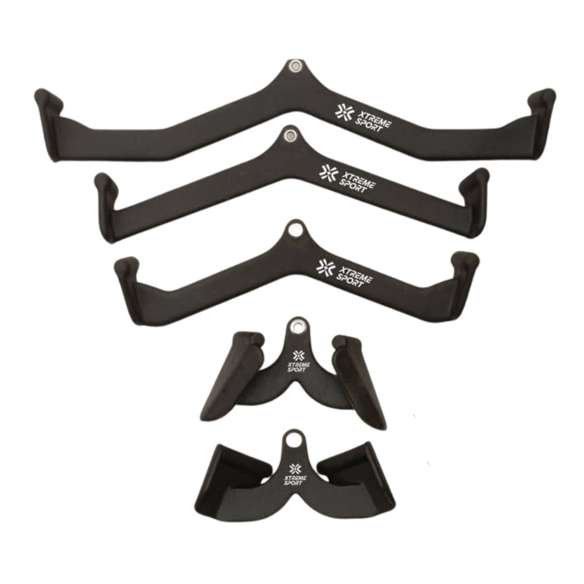 XTREME SPORT - Set de Agarres de Polea LAT Ergonomicos