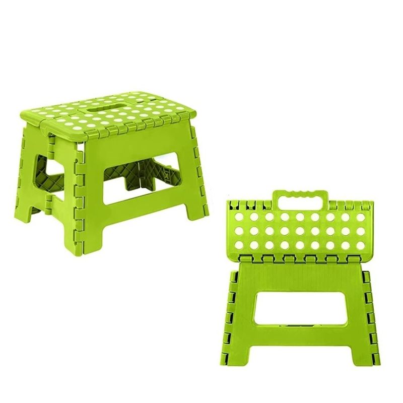 GENERICO - Mini silla banquito plegable VERDE