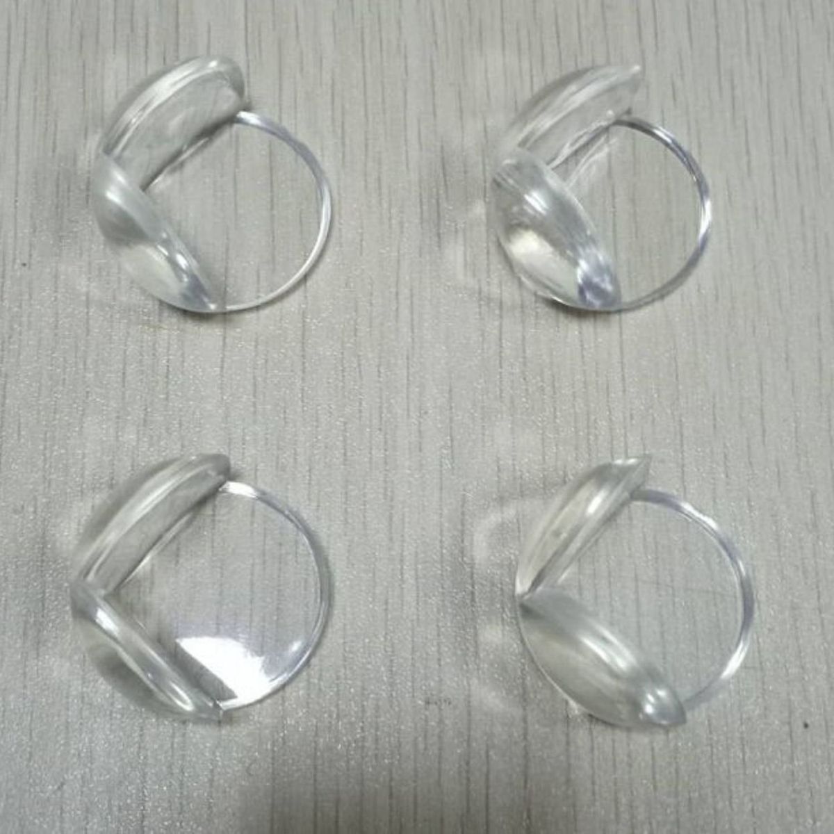 GENERICO - Protector Esquina 8 Pzs Generico para Escritorios Tri