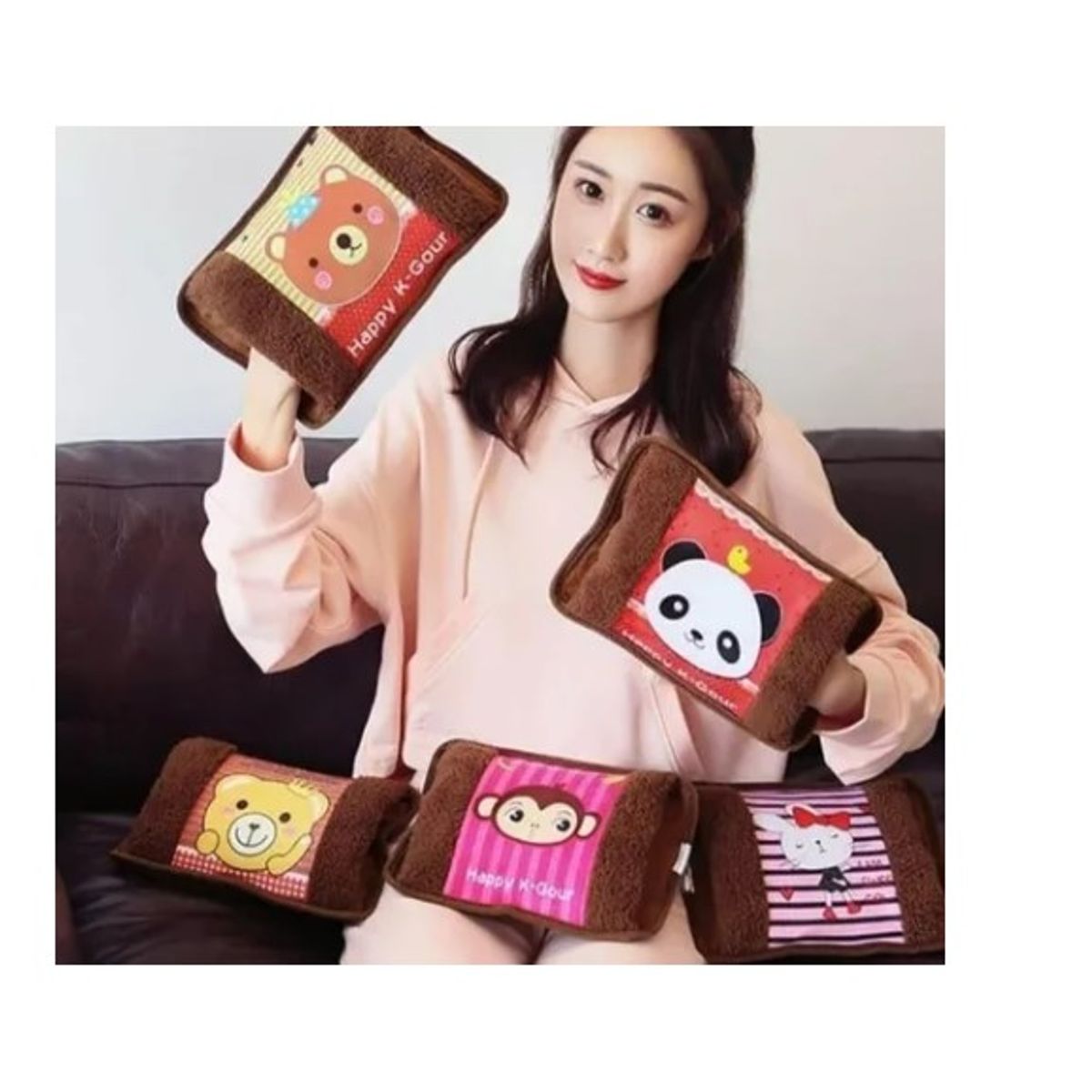 GENERICO - Bolsa de agua caliente eléctrica para dolores musculares